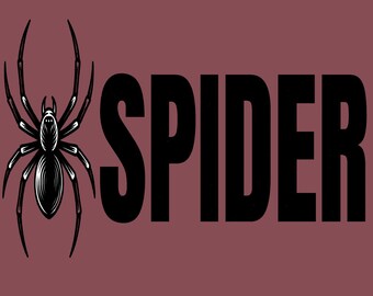 Camiseta personalizada con nombre de araña - Camiseta con gráfico llamativo