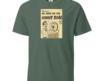 T-shirt Genius Dial - T-shirt rétro scientifique humoristique pour ingénieurs