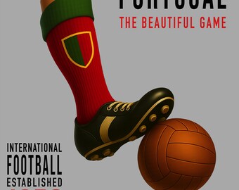 Vintage Portugal Football Shirt
