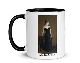 Fine Art Collector Mug – Madame X – Sargent – Museum Art Gift