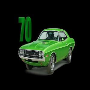 1970 Retro Car Guy Tee V8 Old School Hot Rod Shirt