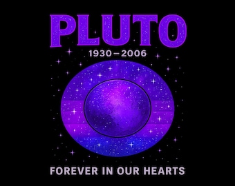 Camiseta Plutão - Diversão com Astronomia, Ciência Espacial e Humor