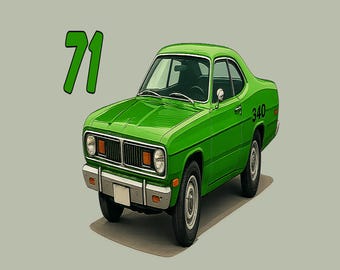 1971 V8 Muscle Car Shirt Classic American Car Guy Gift