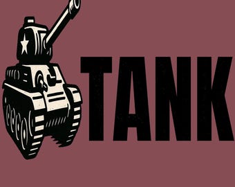 Camiseta sin mangas personalizada con nombre personalizado, camiseta de vehículo militar, regalo