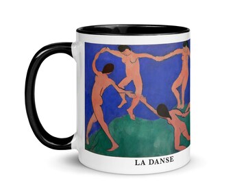 Fine Art Collector Mug – Matisse – La Danse & Portrait – Museum Art Gift