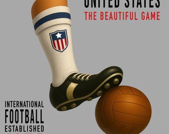 Vintage USA Soccer Shirt