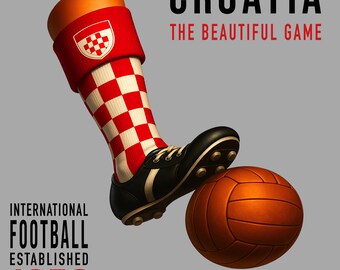 Vintage Croatia Football Shirt
