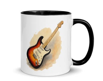 E-Gitarren-Tasse Spieler Geschenk für Musiker-Gitarren-Lehrer