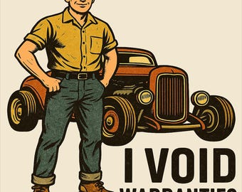 Camiseta divertida de mecánico, regalo de broma de papá de Hot Rod, camiseta de garaje