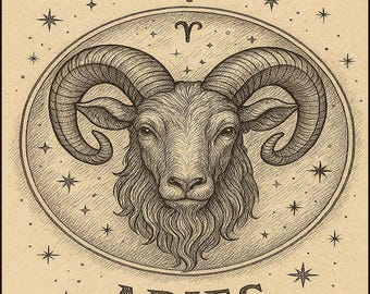 Ram sterrenbeeld T-shirt sterrenbeeld cadeau astrologie shirt