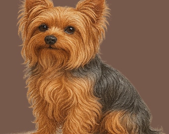 Camiseta Yorkshire Terrier, regalo para amantes de los perros, arte para amantes de los Yorkie