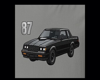 Koszulka Turbo Muscle Car z 1987 roku, prezent z lat 80. Street Machine Auto