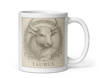 Taurus Mug Zodiac Astrology Gift Star Sign Birthday