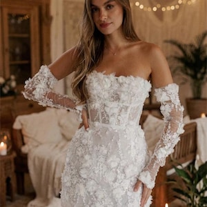 sachin and babi light blue dress Choosing the Perfect Second Wedding Dress main image 0