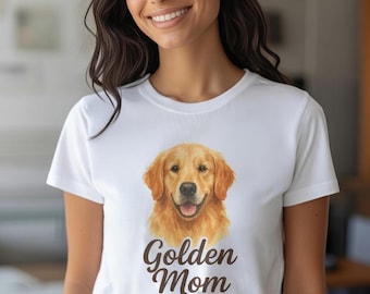 Golden Retriever Mom Shirt – Dog Lover Tee