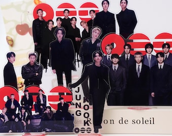 BTS Arirang akrylstativ, akrylstativ Kpop fankollektionsdekor