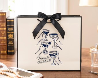 Kit gueule de bois sac cadeau de mariage italien EVJF, sac de récupération, destination mariage, cadeau de bienvenue, dessiné à la main, côte amalfitaine