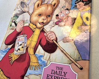 Vintage Rupert Bear Jährliches 1986 Kinderbuch Sammlerstück Illustrierte Kids Story