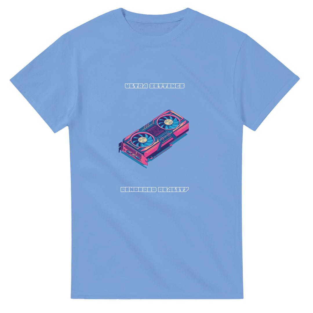 Ultra Settings Graphics Card (GPU) T-shirt - Rendered Reality - Etsy