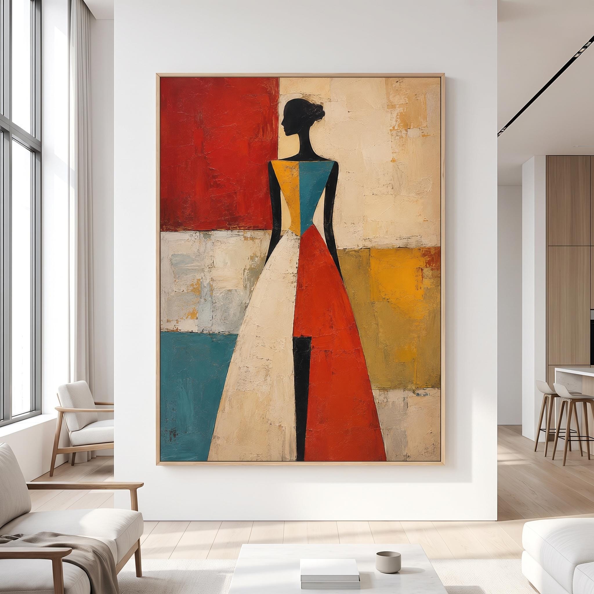 Woman Oil Painting - Etsy