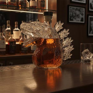 ゴジラ デキャンタ GODZILLA Decanter 東宝映画 TOHO ゴジラ GODZILLA ガラス製 デキャンタ デカンタ - メルカリ