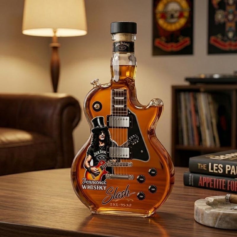 Guitar Shaped Liquor Bottle - Etsy