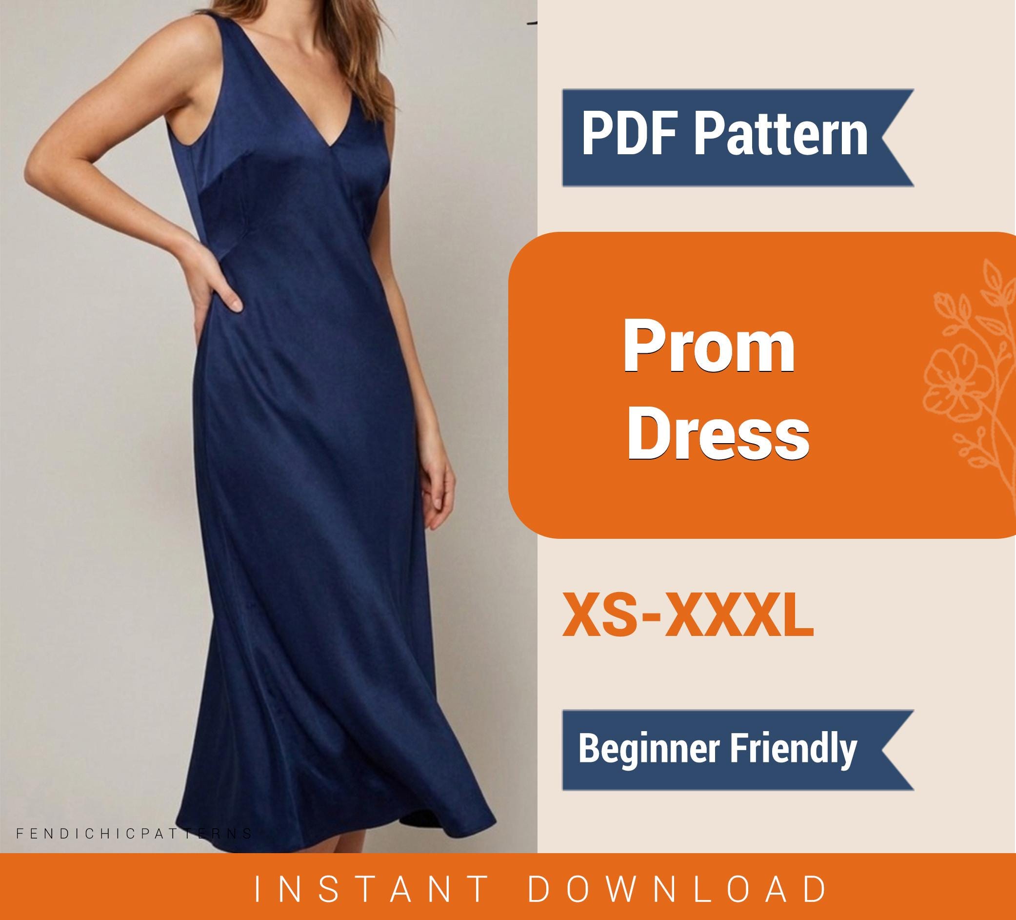 open lace back dress Butterick vintage sewing pattern 3846 prom dress