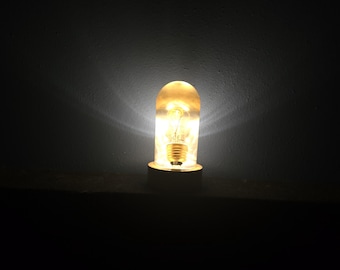 Industriële harslamp | Namaaklamp, steampunk-tafeldecor, warm omgevingslicht
