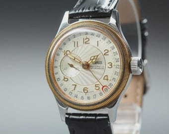 ORIS Big Crown 7462 34mm Small Second Automatic Men's Watch Vintage [Near MINT]