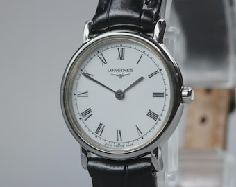 LONGINES Grand Classic L4.120.4 24mm Roman Quartz Women's Watch [Near MINT]