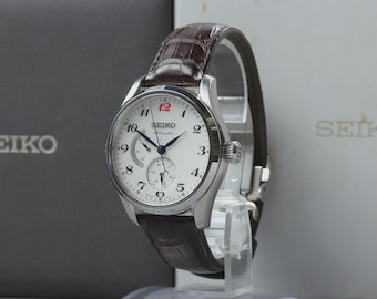 SEIKO Presage 6R27-00J0 White Dial 40mm AUtomatic Men's Watch [Near MINT w/Box]