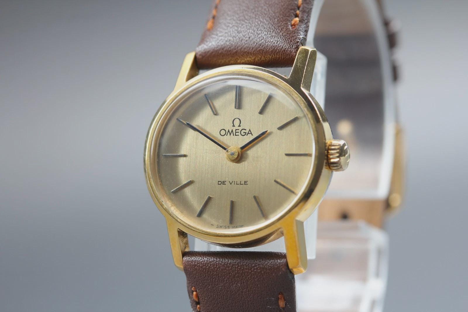 Gold Omega De Ville Women - Etsy