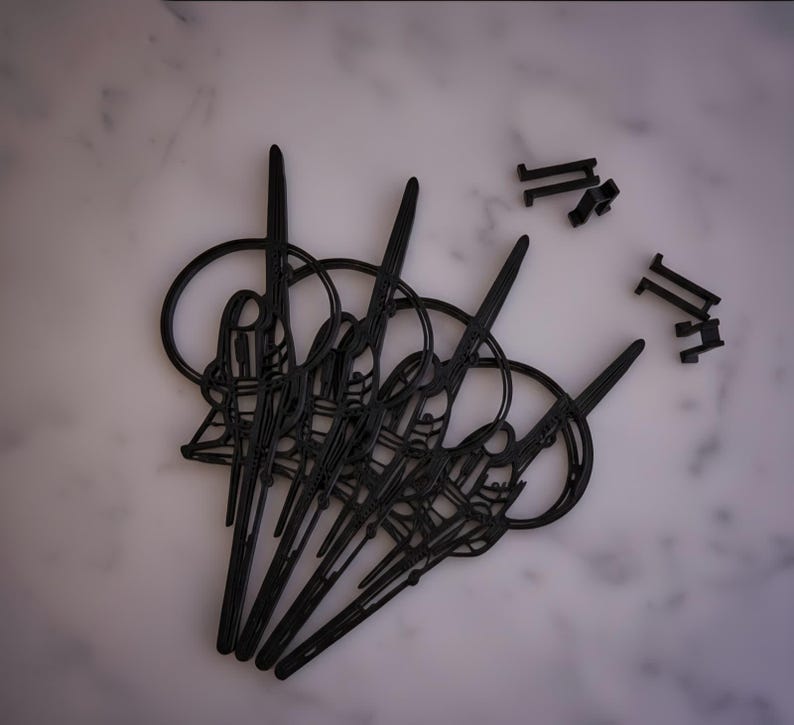 Lockheed Martin C 130 Hercules Airplane Silhouette, 3D Printed Desk ...