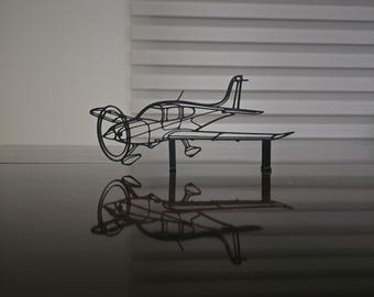 Cirrus SR22 G2 Airplane Silhouette Desk Decor, Pilot Gift
