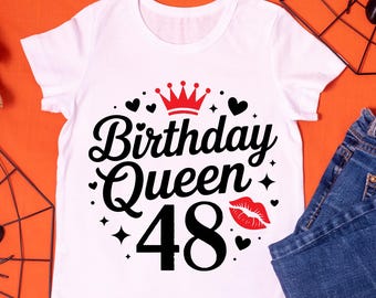 Birthday Queen SVG PNG, Crown Diva, Cricut (Digital Files)