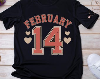 Varsity Valentines PNG, Retro February 14 Design (Digital Download)