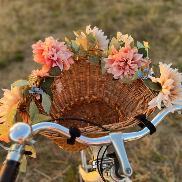 Bike With Flowers Etsy