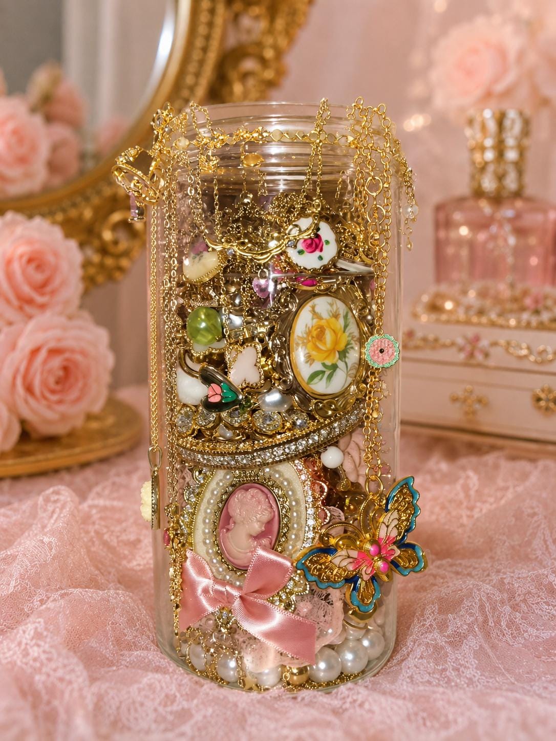 Mystery jewelry jars - Etsy 日本