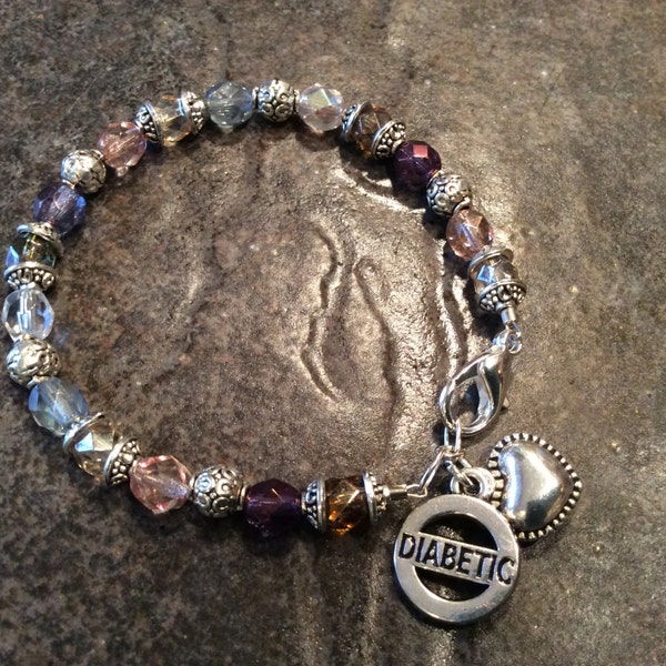 Diabetes Bracelet Etsy
