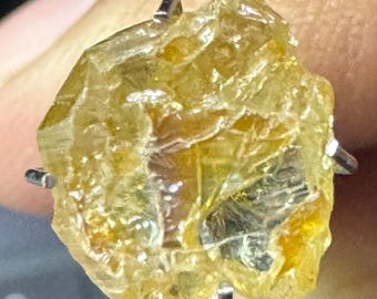 Natural Yellow Rough Diamond 3.41 CT Certified Uncut Raw Diamond | Loose Freeform Gemstone for Jewelry Making | Conflict Free Specimen