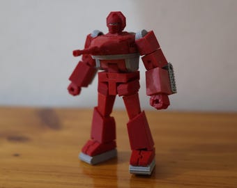 3D printed robot figurine WARSTREET