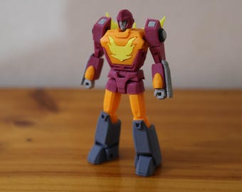 3D printed robot figurine SHOT ROD