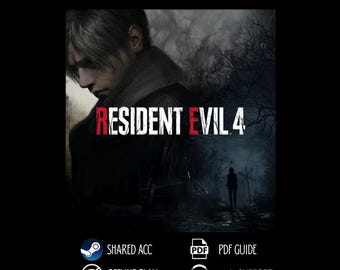 Resident Evil 4 | Vapeur | Guide d'installation facile sur PC | Livraison instantanée