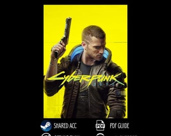 Cyberpunk 2077 / Steam / Guía de instalación fácil para PC / Entrega instantánea