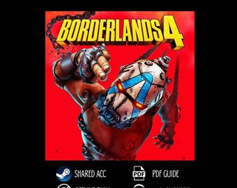 Guía PDF del juego Borderlands 4 para PC en Steam / Tutorial sencillo paso a paso