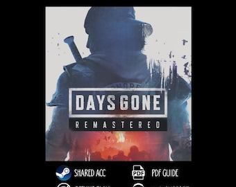 Days Gone / Steam / Guía de instalación fácil para PC / Entrega instantánea