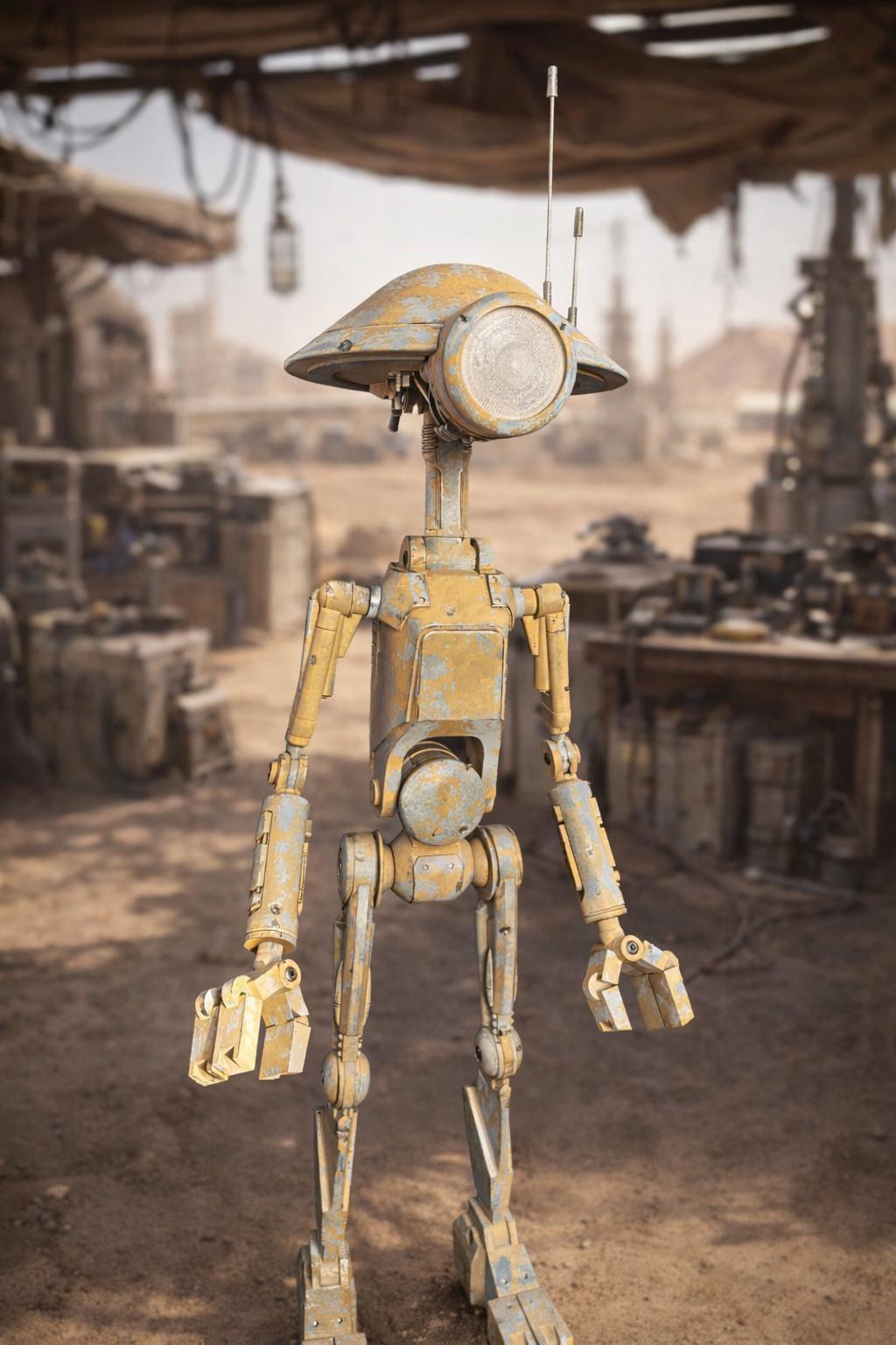 Life-size Sci-fi Workshop Droid (approx. 120 Cm) | Handmade 3D Printed ...