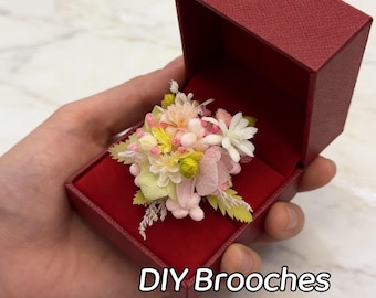 DIY Brooches, Wedding Rings, Engagement/Proposal Gifts, Craft Brooches with Video
