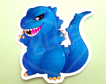 Kawaii Godzilla Etsy