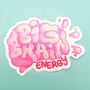 BIG Brain Sticker